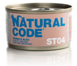 Natural Code - ST04 - TUŃCZYK I ANCHOIS - 85g