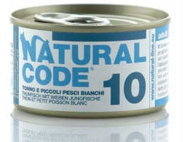 Natural Code - 10 - TUŃCZYK I MŁODE RYBY (Whitebait) - 85g