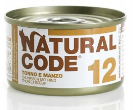 Natural Code - 12 - TUŃCZYK I WOŁOWINA - 85g