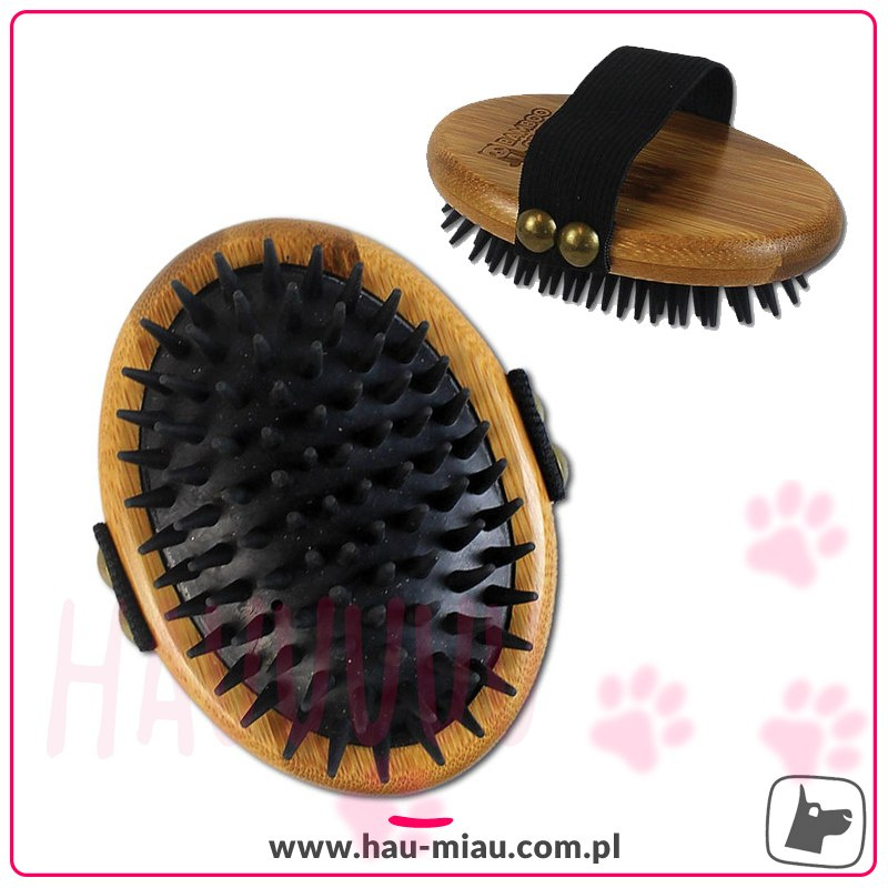 Bamboo Groom - Gumowa szczotka na dłoń Bamboo Groom - Gumowa szczotka na dłoń