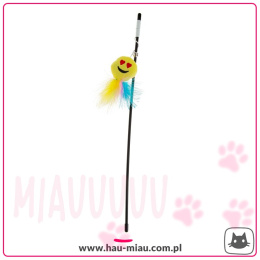 Recofun - Wędka Emoji Stick - zabawka dla kotka - TOY