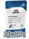 Dechra - Specific Cat Kidney Support FKW-P - NERKI i WĄTROBA - Zestaw 24 x 85g