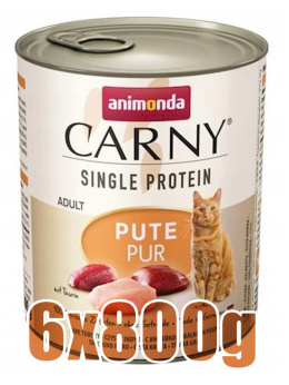Animonda - Carny Single Protein - INDYK - Zestaw 6x800g
