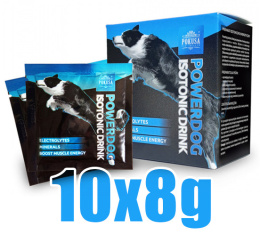 Pokusa - PoweDog Isotonic Drink - Preparat izotoniczno-energetyczny dla psów - 10szt po 8g