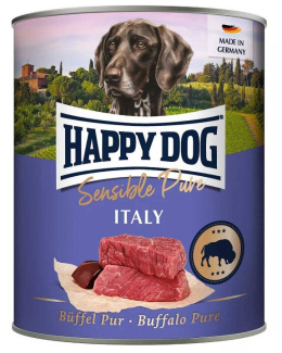 Happy Dog - Supreme Sensible Buffalo Pure Italy - BAWÓŁ - Zestaw 24 x 800g