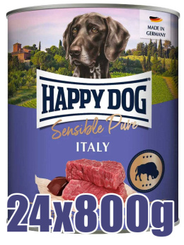 Happy Dog - Supreme Sensible Buffalo Pure Italy - BAWÓŁ - Zestaw 24 x 800g