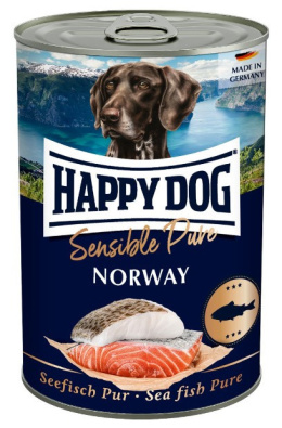 Happy Dog - Supreme Sensible Fish Pure Norway - RYBY - Zestaw 24 x 400g