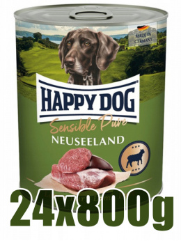 Happy Dog - Supreme Sensible Pure - JAGNIĘCINA - Zestaw 24 x 800g