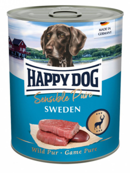 Happy Dog - Supreme Sensible Pure Sweden - DZIK - Zestaw 24 x 800g