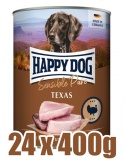 Happy Dog - Supreme Sensible Pure Texas - INDYK - Zestaw 24 x 400g