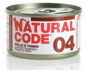 Natural Code - 04 - KURCZAK I TUŃCZYK - Zestaw 12 x 85g
