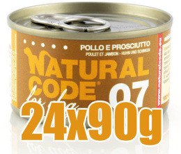 Natural Code - 07 - KURCZAK i SZYNKA - Zestaw 24 x 90g