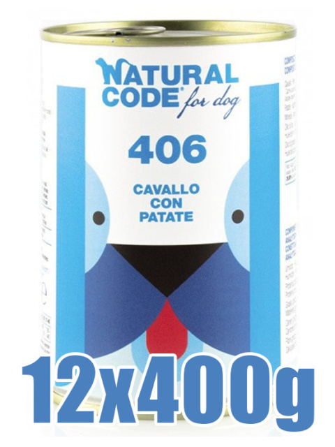 Natural Code - 406 - KONINA i ZIEMNIAKI - Zestaw 12 x 400g