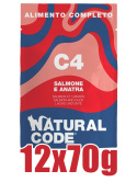 Natural Code - C4 - ŁOSOŚ Z KACZKĄ - Zestaw 12 x 70g