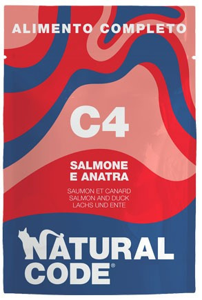 Natural Code - C4 - ŁOSOŚ Z KACZKĄ - Zestaw 24 x 70g Natural Code - C4 - ŁOSOŚ Z KACZKĄ - Zestaw 24 x 70g