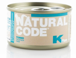 Natural Code - Tonno Kitten - TUŃCZYK - Zestaw 12 x 85g