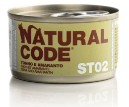 Natural Code - ST02 - TUŃCZYK I AMARANTUS - Zestaw 24 x 85g