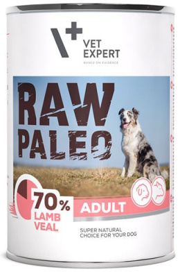 Raw Paleo - Adult - JAGNIĘCINA I CIELĘCINA - Zestaw 12x400g