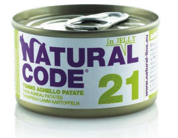 Natural Code - 21 - TUŃCZYK, JAGNIĘCINA i ZIEMNIAKI - Zestaw 12 x 85g