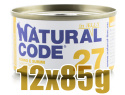Natural Code - 27 - TUŃCZYK I SURIMI W GALARETCE - Zestaw 12 x 85g
