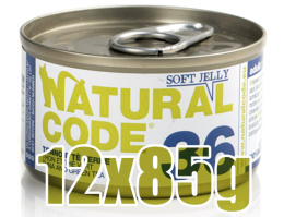 Natural Code - 36 - TUŃCZYK I ZIELONA HERBATA W GALARETCE - Zestaw 12 x 85g