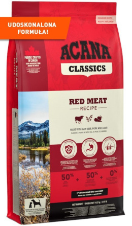 Acana - Classic Red Meat - JAGNIĘCINA, WIEPRZOWINA, WOŁOWINA - 14,5 KG