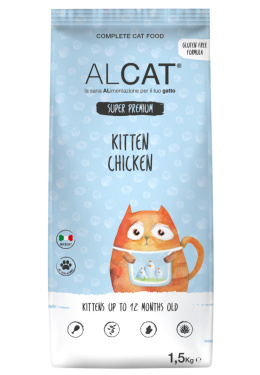 Alcat - Kitten Chicken - KURCZAK - 1,5 KG
