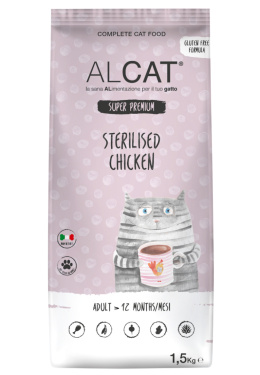 Alcat - Sterilised Chicken - KURCZAK - 1,5 KG
