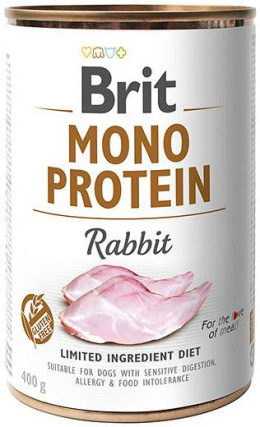 Brit - Mono Protein Rabbit - KRÓLIK - 400g