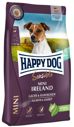 Happy Dog - Mini Ireland - ŁOSOŚ i KRÓLIK - 4 KG