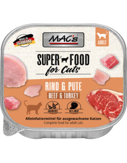 Mac's - Cat Beef & Turkey - WOŁOWINA i INDYK - 100g