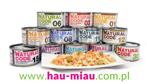 Natural Code - 02 - KURCZAK I KREWETKI - 85g Natural Code - 02 - KURCZAK I KREWETKI - 85g