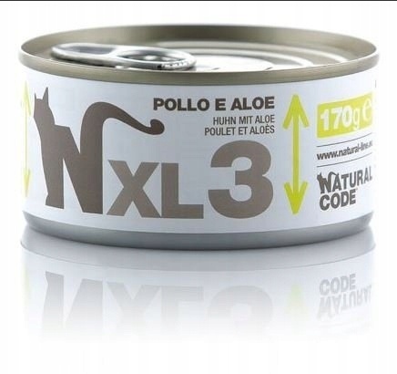 NC CAT XL3 Kurczak z Aloesem 170g