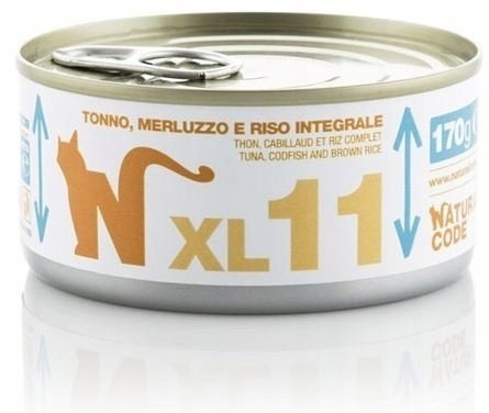 NC CAT XL11 Tuńczyk z Dorszem 170g NC CAT XL11 Tuńczyk z Dorszem 170g