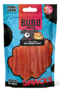 BUBU PETS STRIPSY PASKI Z KURCZAKA 100G