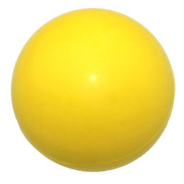 Bubu Pets - Gumowa twarda żółta piłka o zapachu wanilii - 5cm