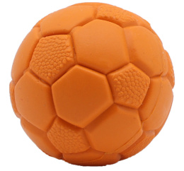 Bubu Pets - Gumowa pomarańczowa piłka o zapachu wanilii - 4,5cm