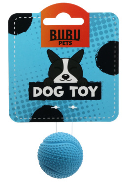 Bubu Pets - Gumowa niebieska piłka o zapachu wanilii - 4,5cm