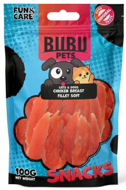 Bubu Pets - Filet z piersi - KURCZAK - 100g