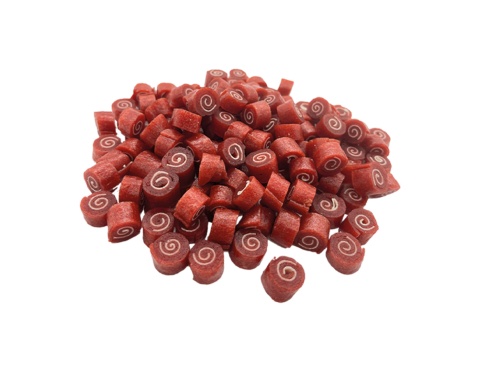 Bubu Pets - Rollsy Mini Krążki - JAGNIĘCINA - 100g Bubu Pets - Rollsy Mini Krążki - JAGNIĘCINA - 100g