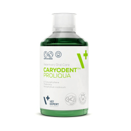 VET EXPERT CARYODENT PROLIQUA - płyn do higieny jamy ustnej dla psa i kota 250 ml