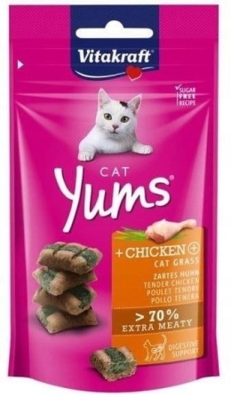 Vitakraft Cat Yums z Kocią Trawą 40g