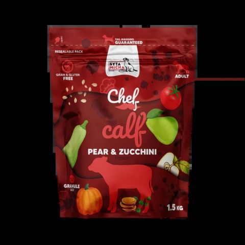 Karma Sucha Chef Cielęcina 1,5kg