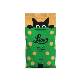 Karma Sucha Lev Sterilised Kurczak z Indykiem 1,5kg