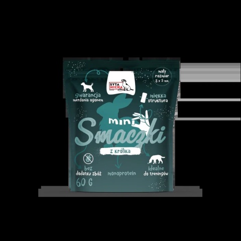 Mini smaczki dla psa z królikiem 60g