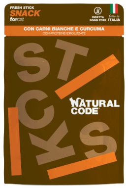 Natural Code - Sticks - BIAŁE MIĘSO - 3x5g