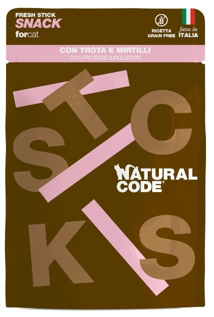 Natural Code - Sticks - PSTRĄG - 3x5g