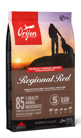 Orijen - Regional Red - MIĘSNY MIX - 11,4 KG