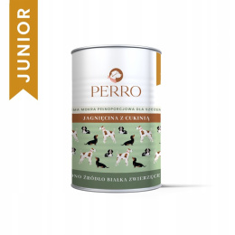 Perro Jagnięcina z Cukinią Junior 400g