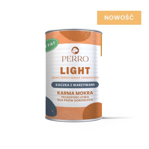 PERRO Light Kaczka z Warzywami 400g